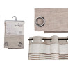 CURTAIN FONDED STRIPES BROWN