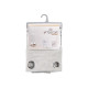 CURTAIN FONDED STRIPES LIGHT GREY