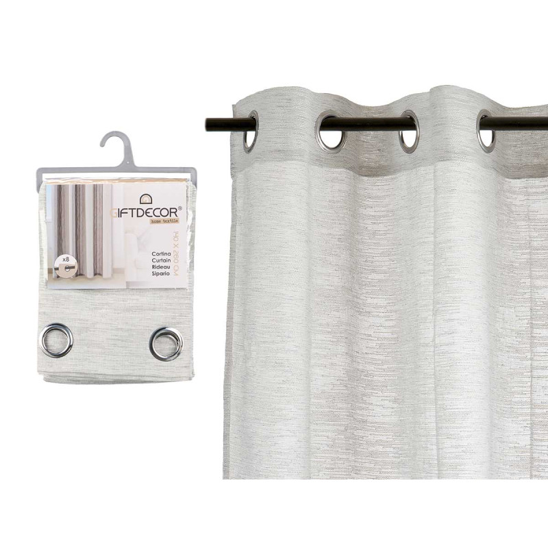 TENDA MULTIRIGHE GRIGIO 140X260 CM