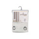 CURTAIN MULTISTRIPES GREY 140X260 CM