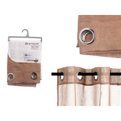 TENDA MARRONE 140X260 CM
