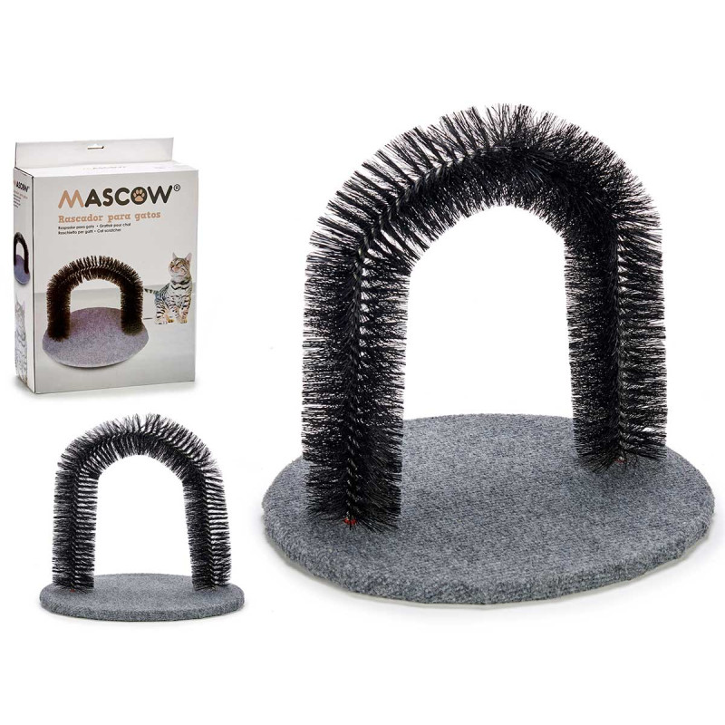 GREY ROUND CAT DOOR