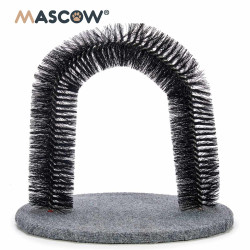 GREY ROUND CAT DOOR
