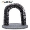 GREY ROUND CAT DOOR