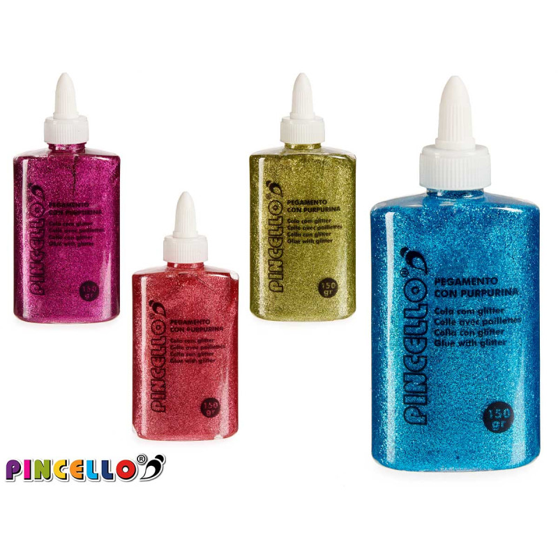 GLITTER GLUE 4 COL DARK