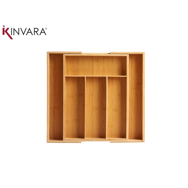 BAC A COUVERTS BAMBOU 6 CREUX EXTENSIBLE