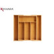 BAC A COUVERTS BAMBOU 6 CREUX EXTENSIBLE