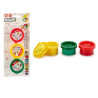 CONJ 3 FRASCOS PINTURA DEDOS 3 COR SORT