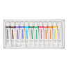 JUEGO 12 BOTES PINTURA ACRILICA
