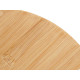ROTATING ROUND CHOPBOARD 35 CM BAMBOO