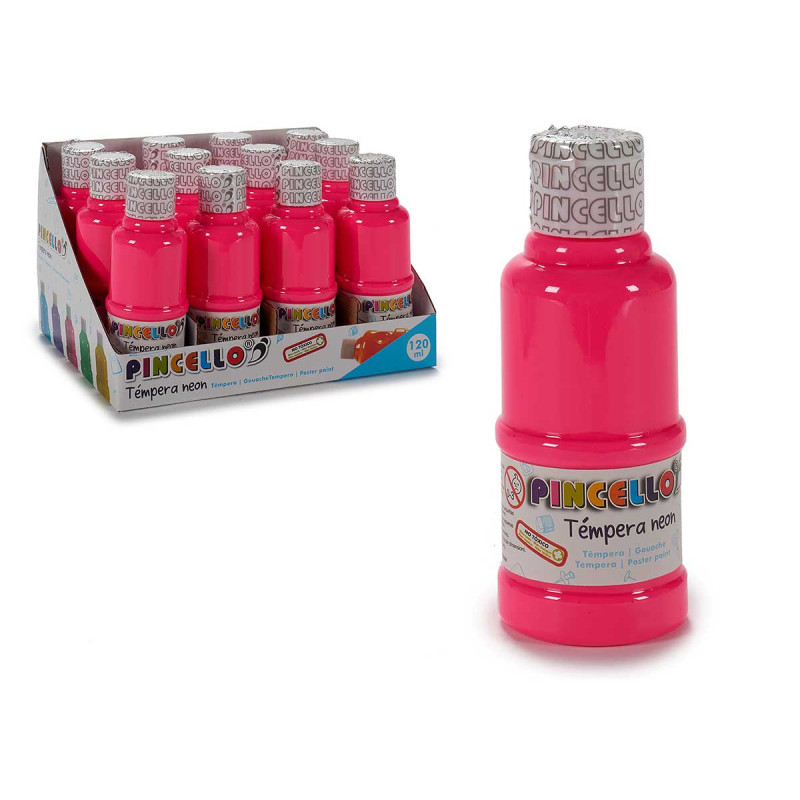GOUACHE 120ML NEON ROSE