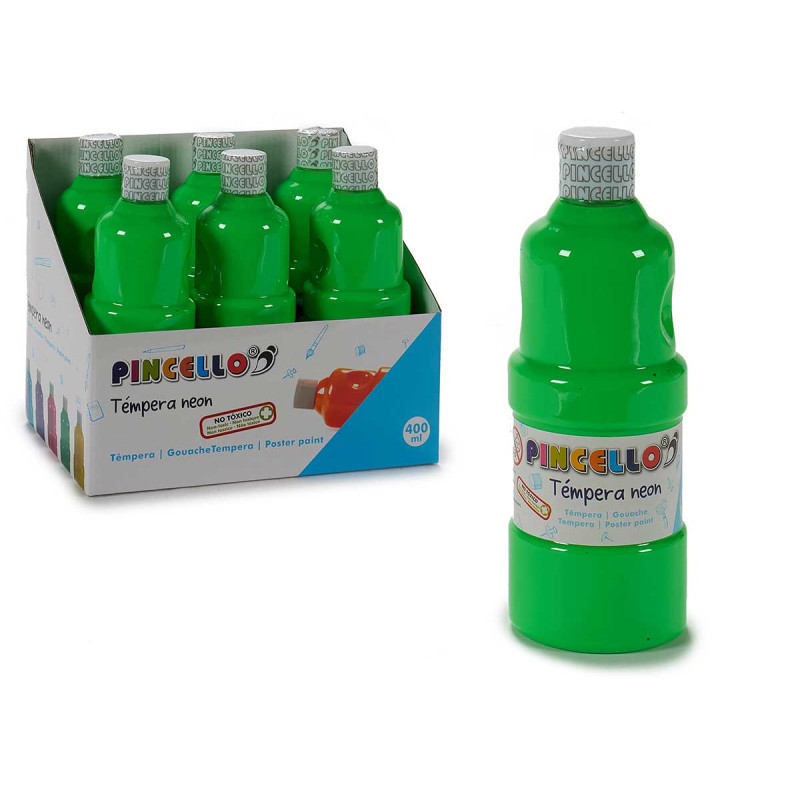 GOUACHE 400ML NEON VERT