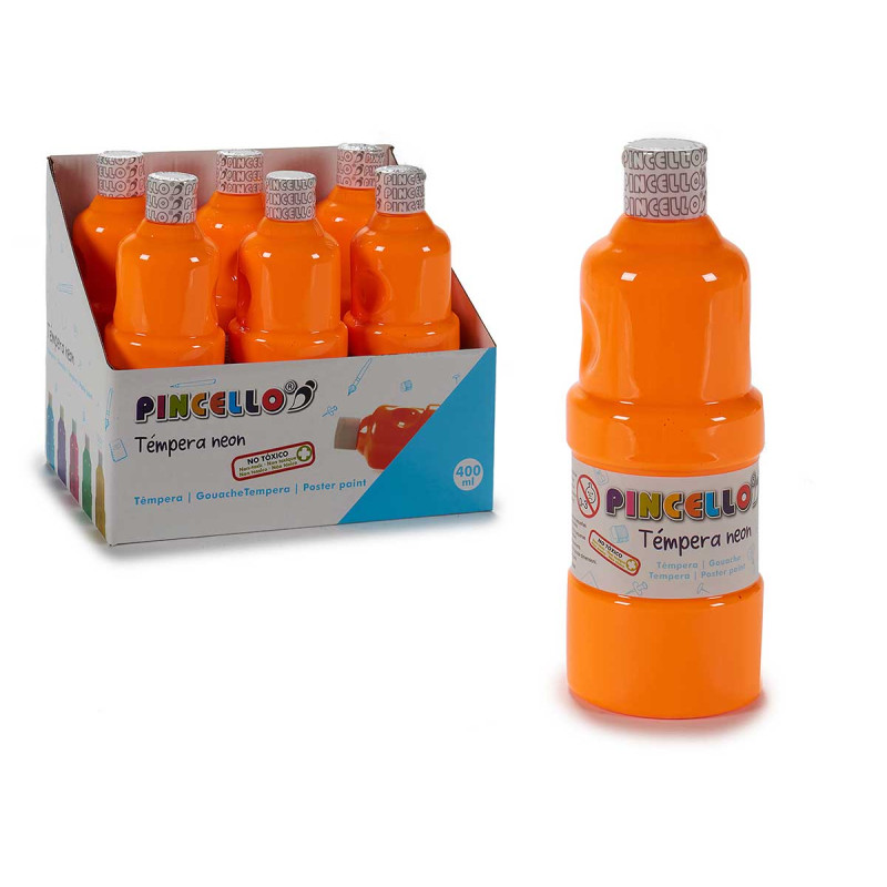 GOUACHE 400ML NEON ORANGE