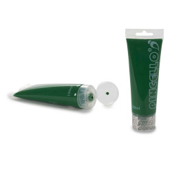 TUBE PEINTURE ACRYLIQUE 120ML VERT FONCE