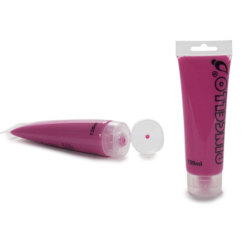 ACRYLIC PAINT TUBE 120ML MAGENTA