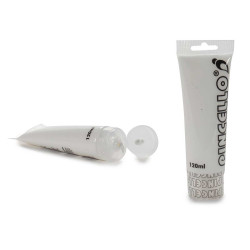 ACRYLIC PAINT TUBE 120ML WHITE