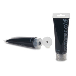 TUBE PEINTURE ACRYLIQUE 120ML NOIR