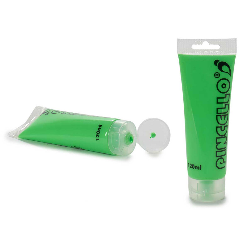 ACRYLIC NEON PAINT 120 ML GREEN