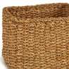 SET 3 ESPARTO GRASS BASKET RECT HEIGHT