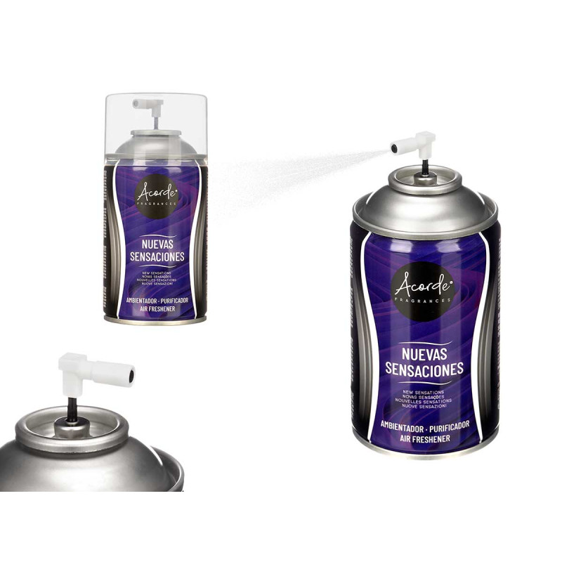 RECHANGE DESODORISANT AEROSOL 250ML SENSATIONS