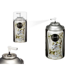 RECAMBIO AMBIENTADOR AEROSOL 250ML FLORES BLANCAS