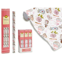 CONJ 3 FOLHAS PERFUMADAS ROSAS