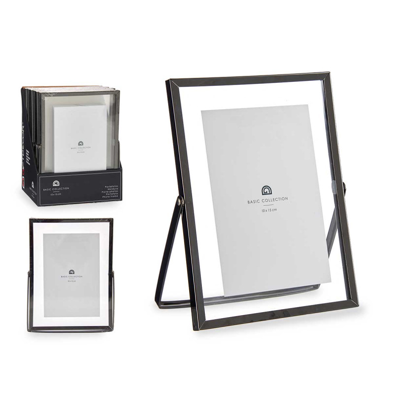 10X15CM BLACK METAL PHOTOFRAME 