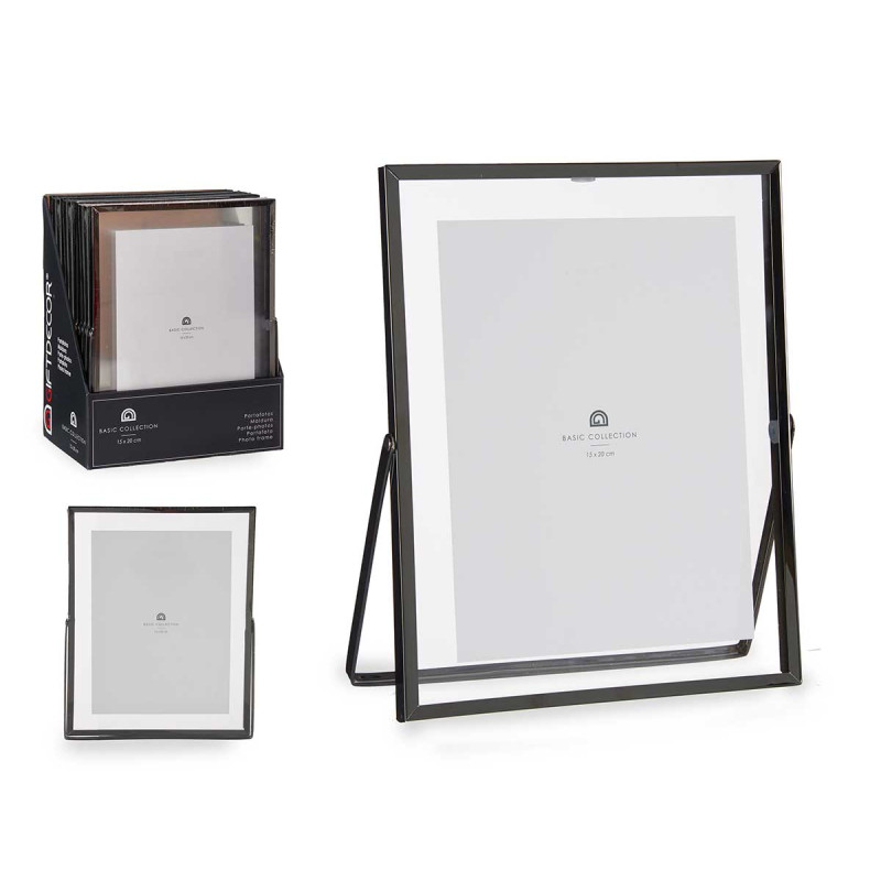 15X20CM BLACK METAL PHOTOFRAME 