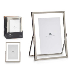 10X15CM SILVER METAL PHOTOFRAME 