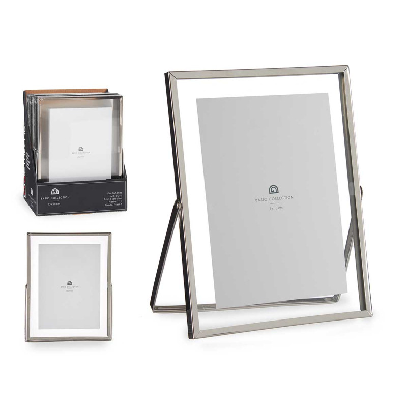 13X18CM SILVER METAL PHOTOFRAME