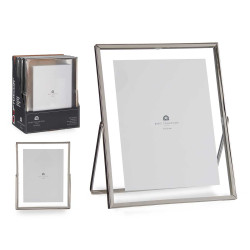 CADRE METAL ARGENT 15X20CM 