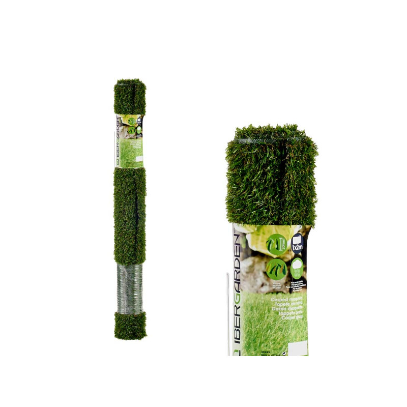 20MM 1X2 THREE-COLOUR GRASS CARPET ROLL 