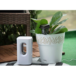 VASO PLÁSTICO 15 CM GAIA BRANCO