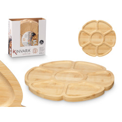 VASSOIO 7 CAVITA' BAMBU