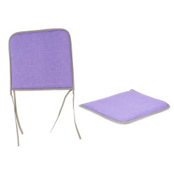 CUSCINO SEDIA 38X38CM LILLA