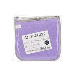 CUSCINO SEDIA 38X38CM LILLA