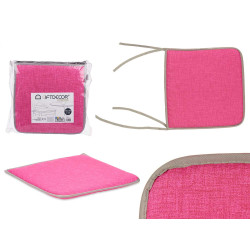 COUSSIN CHAISE 38X38CM ROSE