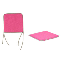 CUSCINO SEDIA 38X38CM ROSA