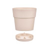 VASO PLATICA 15 CM ETICA BIANCO ROTTO
