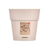 PLASTIC FLOWERPOT 15 CM ETHICA NEUTRAL WHITE 