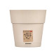 POT EN PLASTIQUE 20 CM ETHNIQUE BLANC CASSÉ