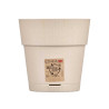 PLASTIC FLOWERPOT 20 CM ETHICA NEUTRAL WHITE 