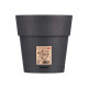 POT EN PLASTIQUE 20 CM ETHNIQUE ANTHRACITE