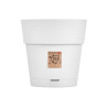 PLASTIC FLOWERPOT 25 CM ETHICA WHITE 
