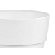 POT EN PLASTIQUE 25 CM ETHNIQUE BLANC