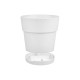 PLASTIC FLOWERPOT 30 CM ETHICA WHITE 
