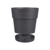 VASO PLASTICA 30 CM ETICA ANTRACITE 