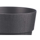 POT EN PLASTIQUE 30 CM ETHNIQUE ANTHRACITE