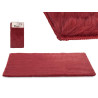 TAPPETO PELO CORTO BORDEAUX 60 X 90
