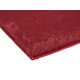 ALFOMBRA PELO CORTO GRANATE 60 X 90